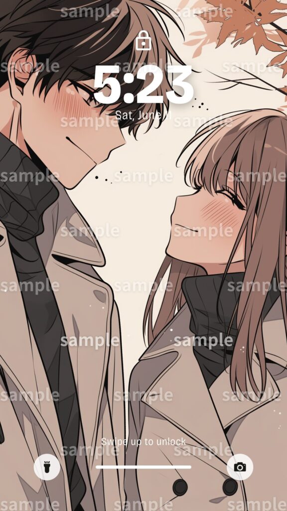 【恋愛マンガ】友達、END 壁紙イラスト