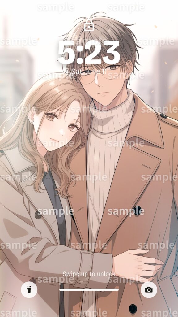 【恋愛マンガ】友達、END 壁紙イラスト