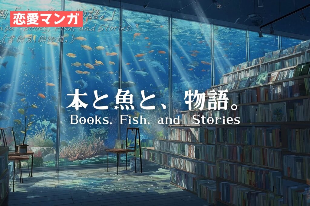 【漫画】本と魚と、物語。/ Books, Fish, and Stories