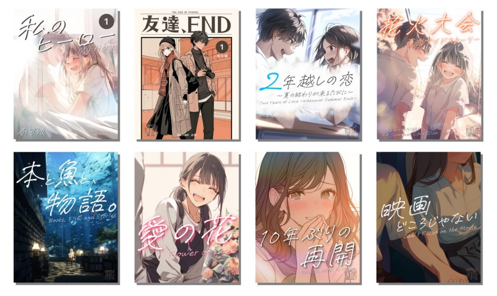 毎週!新作・連載漫画が読めるサブスク週刊「寿司娘」