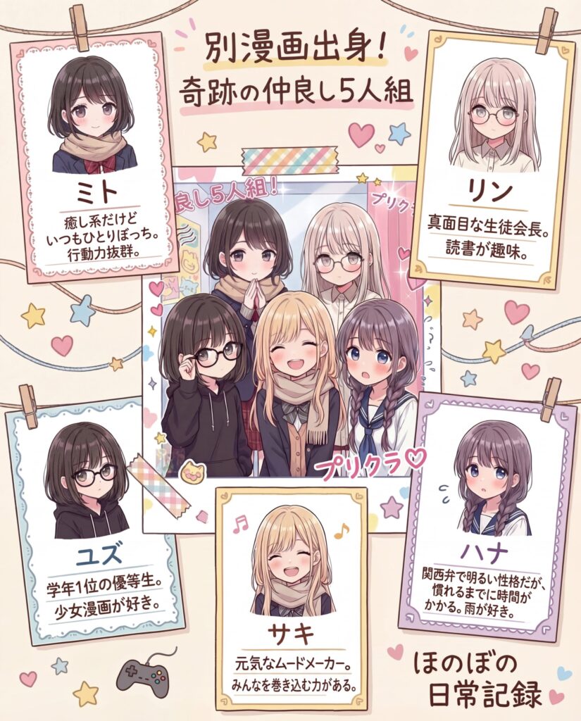 漫画「寿司娘の日常」/ Manga：Sushi Musume's Daily Life