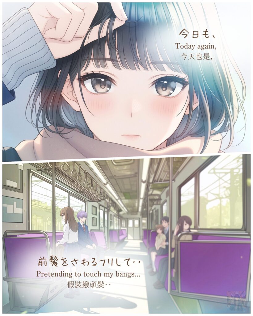 【恋愛マンガ】前髪の向こう側 - Beyond the Bangs / 寿司娘