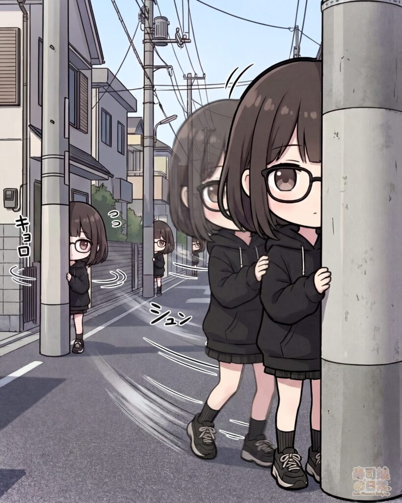 漫画「寿司娘の日常」/ Manga：Sushi Musume's Daily Life  【第1話】出会い  /  Episode1 The Encounter