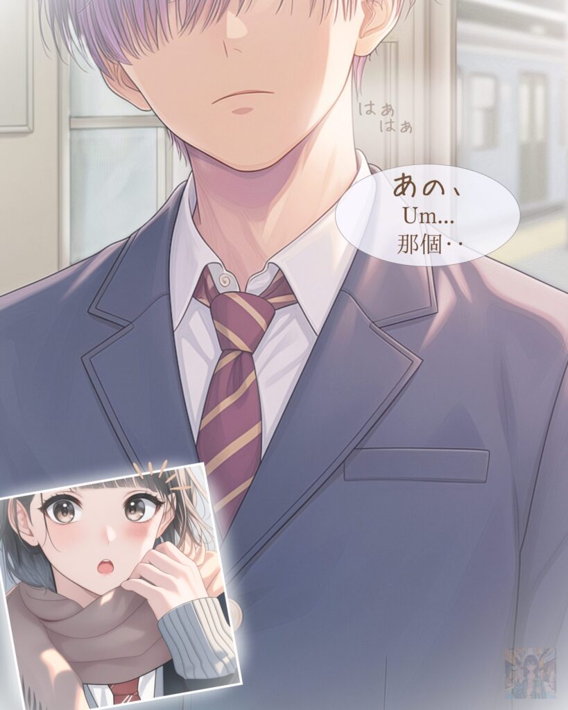 【恋愛マンガ】前髪の向こう側 - Beyond the Bangs / 寿司娘