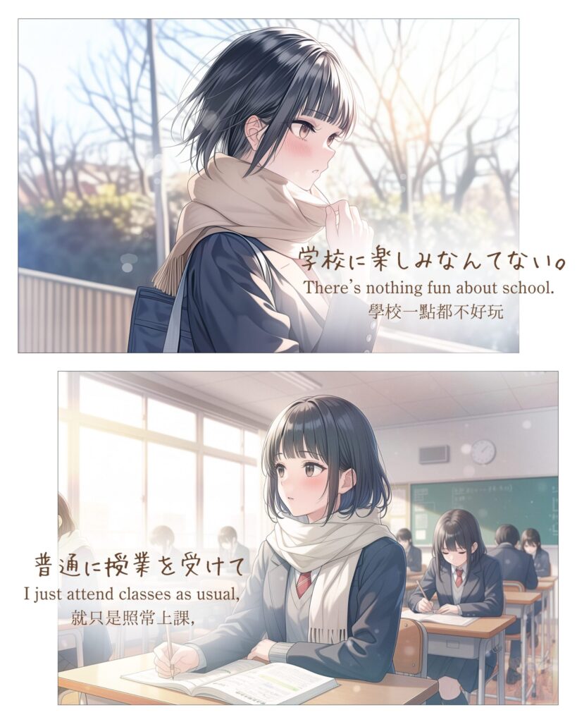 【恋愛マンガ】前髪の向こう側 - Beyond the Bangs / 寿司娘