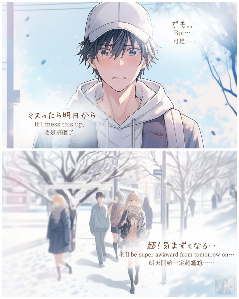 【恋愛マンガ】雪が溶ける前に。Before the Snow Melts / 寿司娘