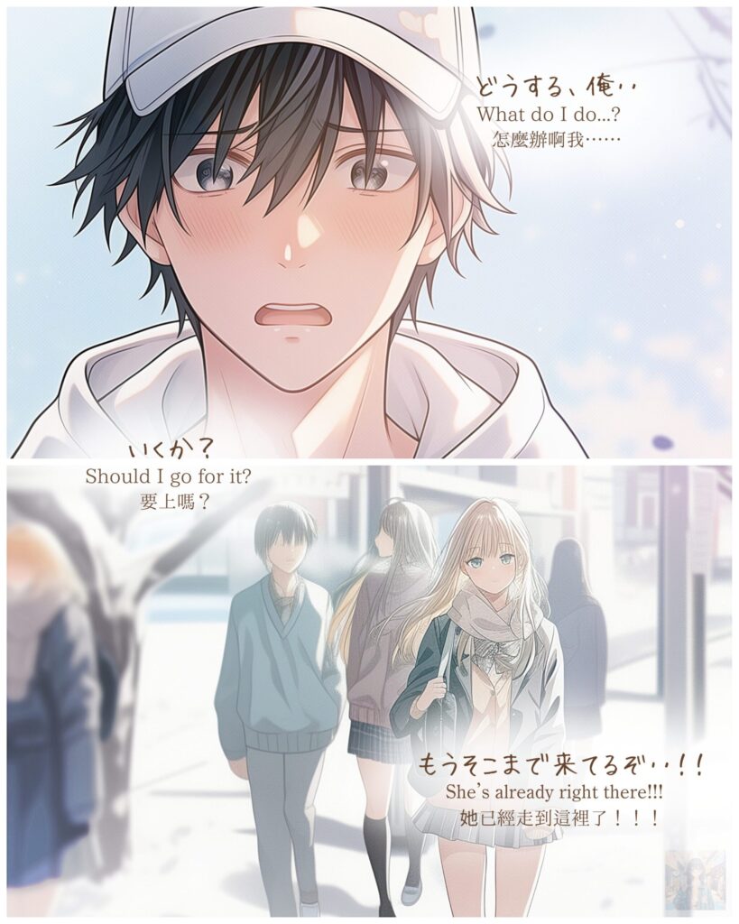 【恋愛マンガ】雪が溶ける前に。Before the Snow Melts / 寿司娘