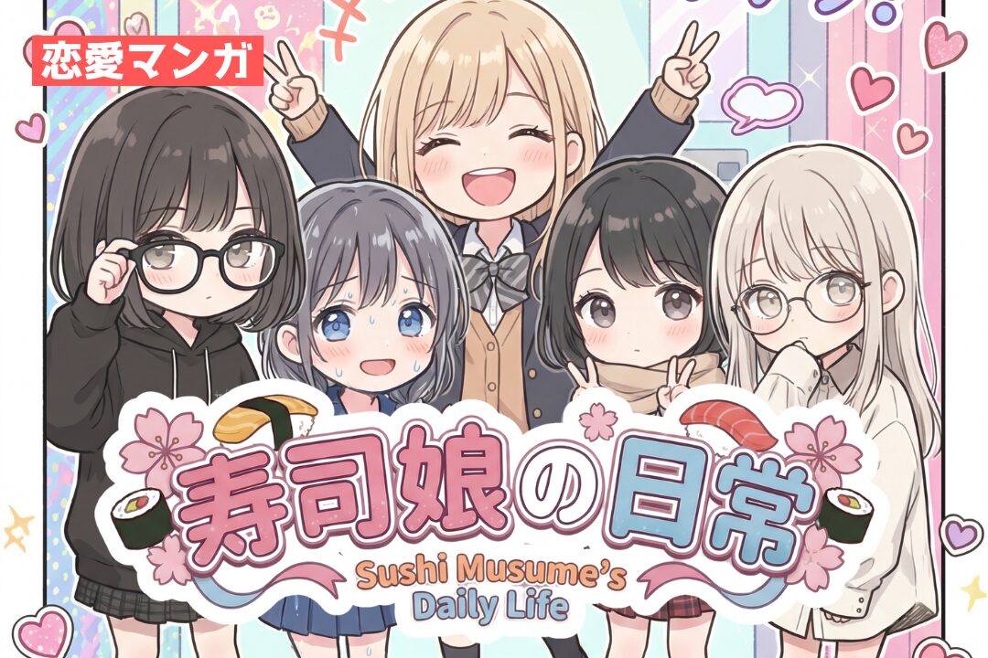 漫画「寿司娘の日常」/ Manga：Sushi Musume's Daily Life