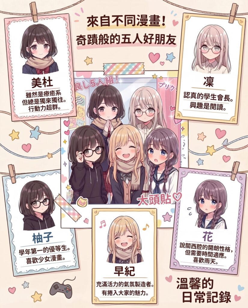 漫画「寿司娘の日常」/ Manga：Sushi Musume's Daily Life