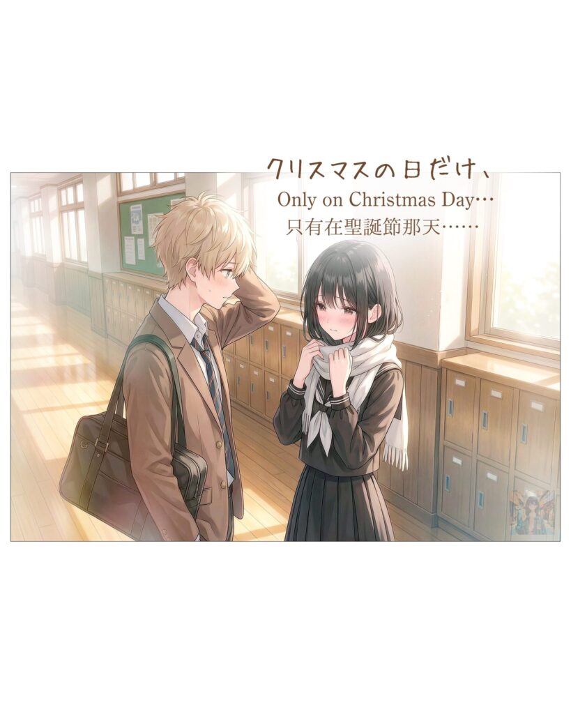 漫画「クリスマスの日に」 / Managa:On Christmas Day ｜寿司娘 - Sushi Musume