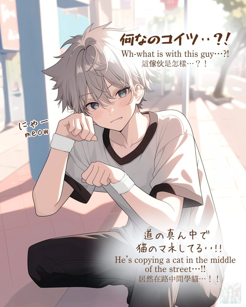 【漫画】恋する彼はにゃんこ / Managa：My Cat Boy in Love｜寿司娘 Sushi Musume