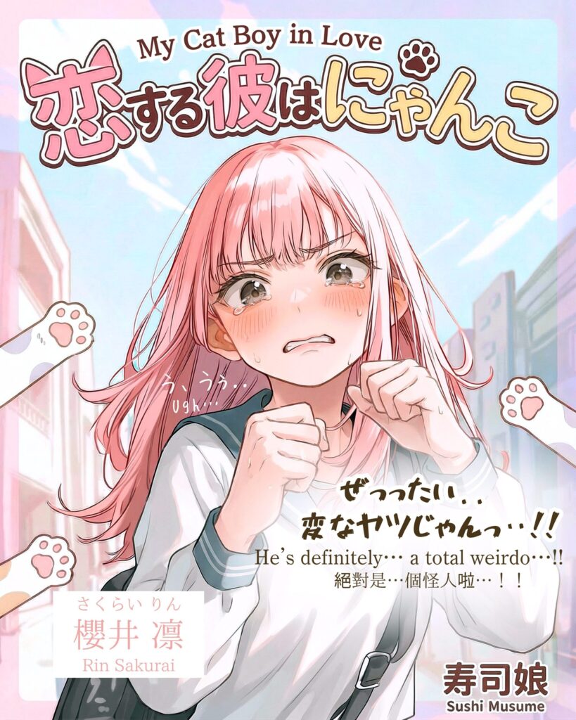 【漫画】恋する彼はにゃんこ / Managa：My Cat Boy in Love｜寿司娘 Sushi Musume