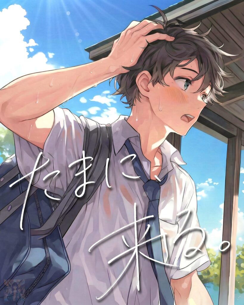 【漫画】たまに、来る。/ 寿司娘