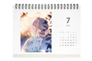 恋物語 2026カレンダー – Story Calendar｜寿司娘 Sushi Musume