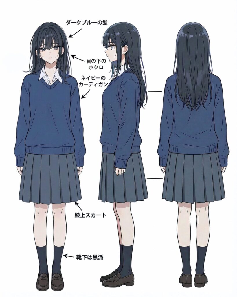 【漫画】雨と嘘 Lies in the Rain / 寿司娘 ｜キャラクター紹介