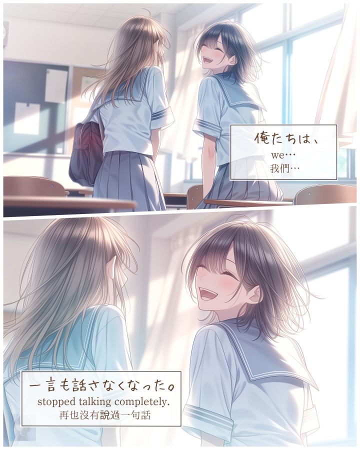 【漫画】最後の春 / Managa : The Last Spring｜寿司娘