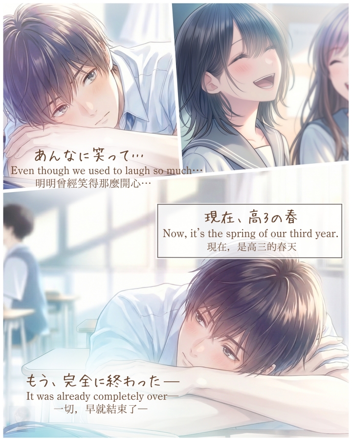 【漫画】最後の春 / Managa : The Last Spring｜寿司娘