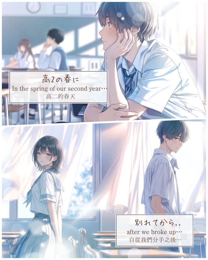 【漫画】最後の春 / Managa : The Last Spring｜寿司娘