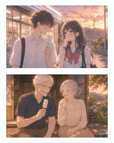 【漫画】ずっと一緒にいたね3 / Together, Always|寿司娘