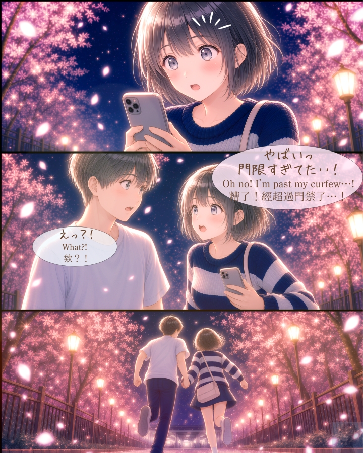 【漫画】最後の春 - 前日譚 / The Last Spring - Prequel｜寿司娘