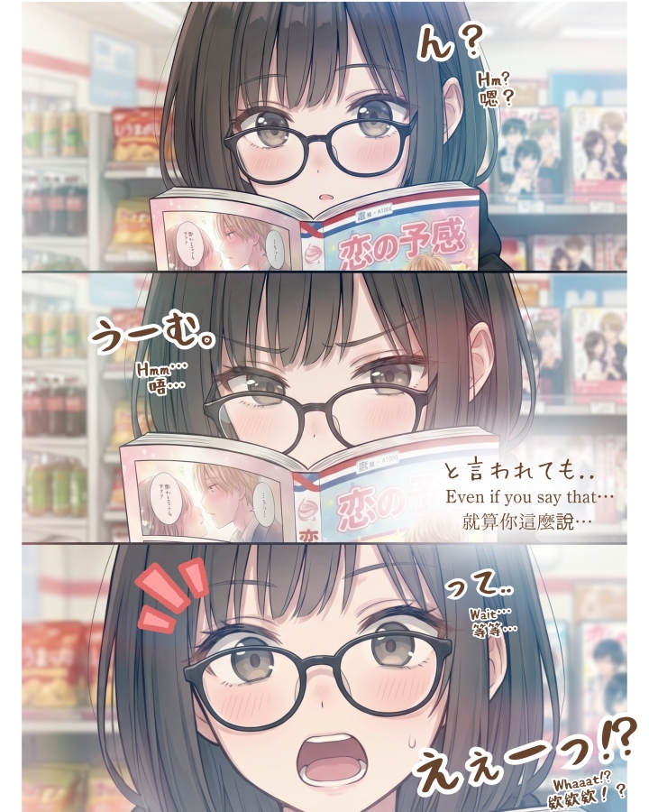 【漫画】 休日 - 恋の方程式、学年1位でも解けません！ / Even the Top Student Can’t Solve the Equation of Love!｜寿司娘