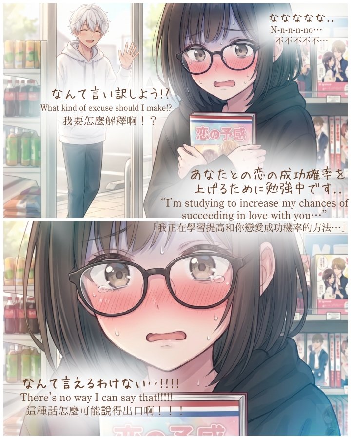 【漫画】 休日 - 恋の方程式、学年1位でも解けません！ / Even the Top Student Can’t Solve the Equation of Love!｜寿司娘