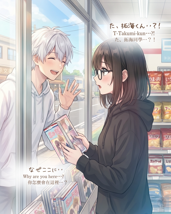 【漫画】 休日 - 恋の方程式、学年1位でも解けません！ / Even the Top Student Can’t Solve the Equation of Love!｜寿司娘