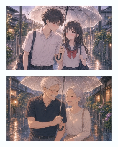 【漫画】ずっと一緒にいたね3 / Together, Always|寿司娘