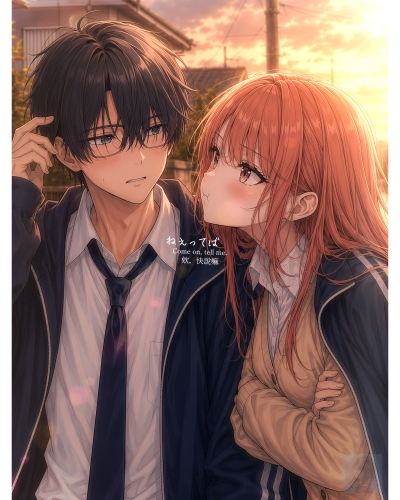 【漫画】愛の存在(アイノカタチ)- まだ仲良くなる前の二人 / The Shape of Love: Before They Became Close|寿司娘