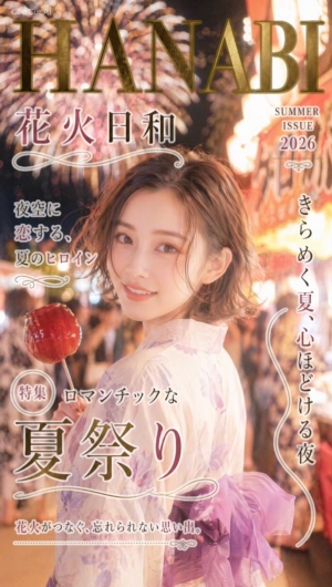 CapCut:雑誌の表紙風テンプレート